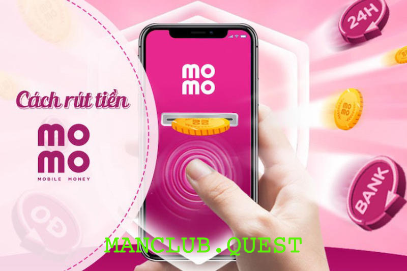 Rút tiền về ví điện tử Momo